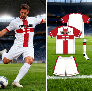 2526 Jersey Sepak Bola Inggris Beckham, Atasan Tracksuit untuk Pria, Jersey Sepak Bola, Camisetas De Futbol, Maillot De Foot - Product Image 2