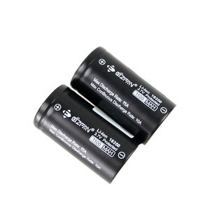 Großhandel 18350 3,7 V wiederauf ladbare 1100mAh 15A zylindrische Lithium-Ionen-Batterie zelle 15A 18350 Batterie - Product Image 3