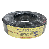 Fabricantes de 75 ohmios Comunicación Coaxial RG6 Cable CCS/BC/CCA Conductor