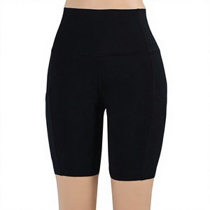Blaze Fight Wear Customized <b>High</b> Rise Yoga Booty <b>Shorts</b> Women Beach Booty <b>Shorts</b> Hot Red <b>High</b> Rise Elastic <b>Waist</b> Yoga Leggings - Product Image 1