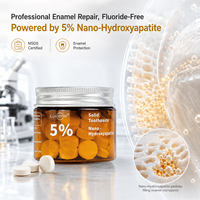 Luxsmile Bulk Probiotic V34 Hydroxyapatite OEM Dentifrice en comprimés naturel à la menthe poivrée pour adultes, usage quotidien, emballage en vrac