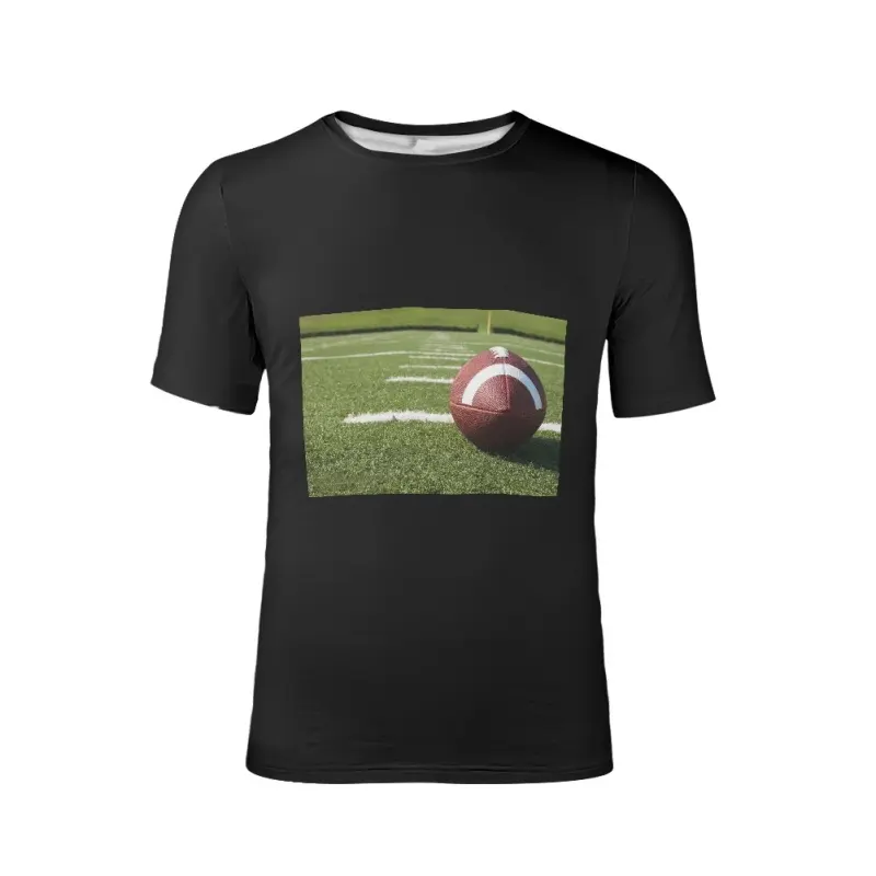 เสื้อยืดกราฟิกที่กำหนดเองสำหรับผู้ชายรอบๆแฟนๆของ NFL เพิ่มสไตล์