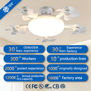 Ventilador de Techo Moderno <span class=keywords><strong>con</strong></span> Motor DC/AC, <span class=keywords><strong>Control</strong></span> <span class=keywords><strong>Remoto</strong></span>, Iluminación LED, 3 Velocidades, Bajo Ruido, Diseño Agi32 Compatible - Product Image 1