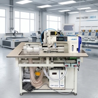 Machine à coudre automatique JUKI avec découpe laser pour la fabrication de poches à rabat
