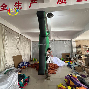 ชุดแฟนซีเป่าลมเดินได้ รุ่นยอดนิยม <span class=keywords><strong>HI</strong></span> INFLATABLE สีเขียว ขนาด 4-6 ฟุต พร้อมพัดลมในตัว - Product Image 4