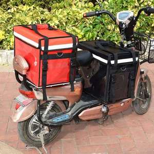 Custom Print Extra <b>Large</b> Aluminum Foil Thermal Tote Insulated <b>Cooler</b> <b>Bag</b> for Food Delivery Lunch Travel Made Foam PP Material - Product Image 1