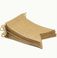 Bannière de mariage en toile de jute naturelle, drapeau en lin, impression personnalisée, bannière de mariée en toile de jute, drapeaux en toile de jute