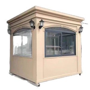 Cabine de sécurité en acier, structure étanche, ouverture latérale, design industriel, pour usage extérieur - Product Image 5