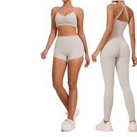 Nouvelle Collection de Vêtements Personnalisés : Short de Yoga Uni Taille Haute pour Femme avec Effet Push-Up – Respirant et Séchage Rapide pour la Gym et les Entraînements de Yoga