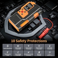 Nouveau compresseur d'air portable 12V, gonfleur de pneus, jauge de pression numérique, moniteur de pression des pneus, batterie 10000mAh, matériau ABS, pneus