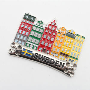 Lembrança Finlândia Estocolmo Suécia Dinamarca Noruega Ímã do refrigerador - Product Image 3