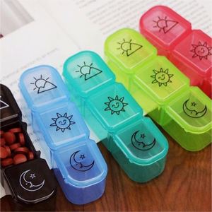 Pastillero de Plástico ABS de 7 Días con 3 Compartimentos, Logotipo Personalizado, Fácil de Usar, en Oferta - Product Image 3