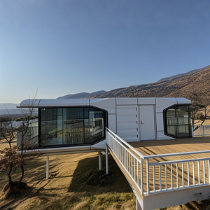 Casa prefabricada móvil desmontada, contenedor portátil estilo cápsula, casa prefabricada para vivir y trabajar - Product Image 1