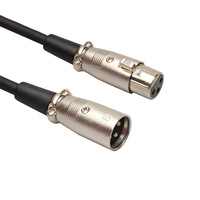 Câble XLR en vente chaude, mâle et femelle, XLR 3 broches, audio professionnel japonais, câble de microphone pour table de mixage, personnalisable