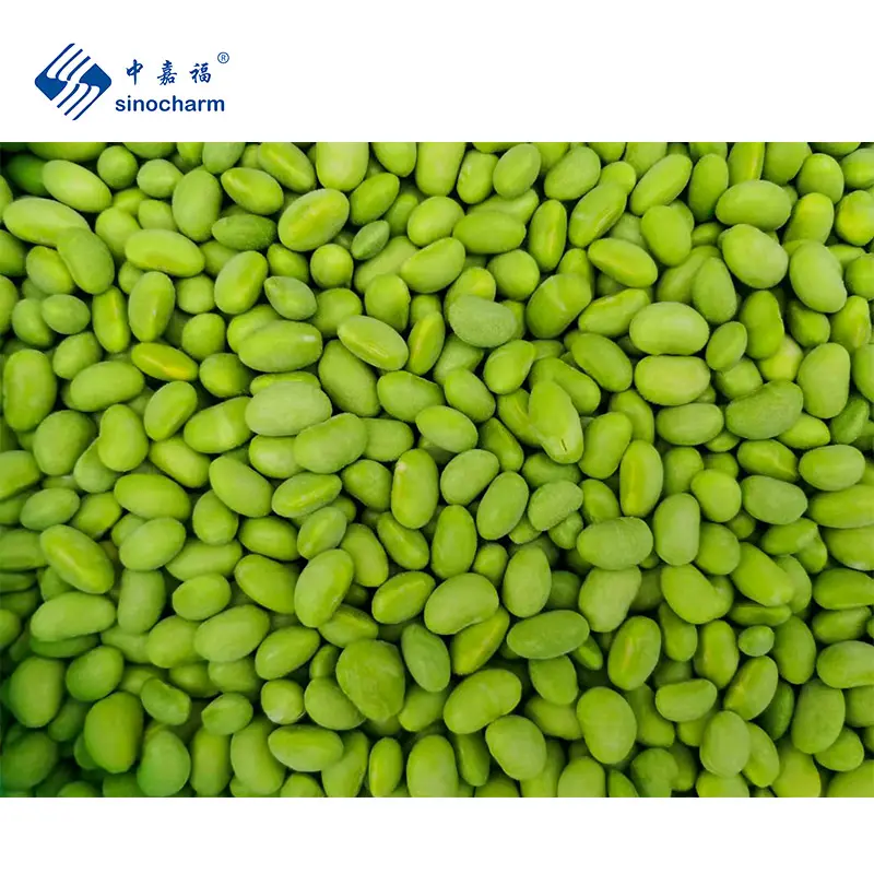 Sinocharm Musim Crop Baru Kernel Kacang Kedelai Edamame IQF Kernels dengan Sertifikat BRC