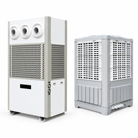 Aire Acondicionado Industrial de Pie de 10HP con Ahorro de Energía, Suministro de Aire de Largo Alcance, Enfriamiento Dual Agua-Aire Comercial, Fabricado por OEM
