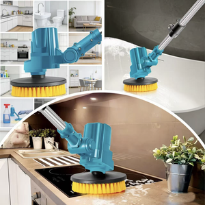 Cepillo de Limpieza Retráctil Industrial de Grado Profesional con Motor de 21V y 800W, 1 Año de Garantía, para Baño/Patio Exterior - Product Image 5