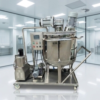 Cuve de mélange à double enveloppe en acier inoxydable DZJX pour la production d'huiles et de graisses lubrifiantes