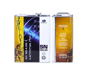 High Quality Genuine Subaru SN 5w30 Auto Car Gasoline Car Oil Fully Synthetic Engine Oil Motor Lubricantnts