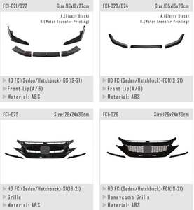 Kit carrosserie pour Honda 16-21 - Product Image 4