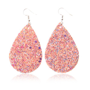 Aimeishi nuovo Design Bling Paillette a forma di goccia d'acqua da donna <span class=keywords><strong>in</strong></span> <span class=keywords><strong>pelle</strong></span> sintetica - Product Image 3