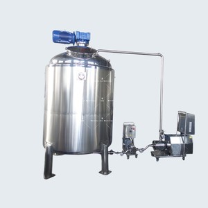 Nouveau style, homogénéisateur automatique en acier inoxydable de 300 L, équipement de mélange sous vide pour crème, colorant capillaire, dentifrice avec moteur - Product Image 1