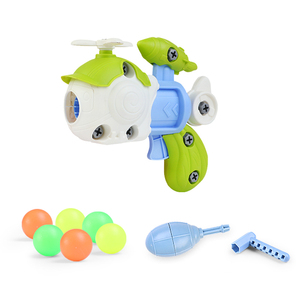DIY take part dinosaur gun with cartoon figure target 2020 new shooting series game - Product Image 1
