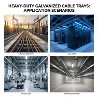 Canaletas para Cables Resistentes al Fuego, al Calor y a las Llamas, Protector de Cables, Ductos para Cableado Eléctrico