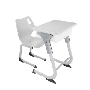 Ensemble bureau et chaise Lin Ying, style moderne minimaliste, pour étudiants et établissements scolaires - Product Image 4