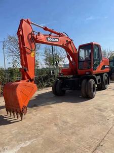 Used <span class=keywords><strong>doosan</strong></span> <span class=keywords><strong>DH150w</strong></span>-<span class=keywords><strong>7</strong></span> <span class=keywords><strong>DH150W</strong></span> DH150 DH140w 210w escavatori usati <span class=keywords><strong>doosan</strong></span> dh150/140/210 scavatore di ruote cingolate - Product Image 2
