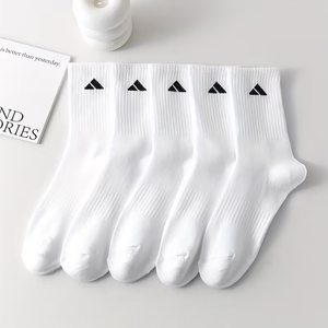Fabricant de <span class=keywords><strong>chaussettes</strong></span> personnalisées avec logo OEM ODM, <span class=keywords><strong>chaussettes</strong></span> de sport en gros, <span class=keywords><strong>chaussettes</strong></span> athlétiques en coton, faible MOQ 100 paires, fournisseur en gros - Product Image 3