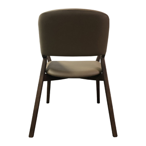 HLN001 Chaise de <span class=keywords><strong>salle</strong></span> <span class=keywords><strong>à</strong></span> <span class=keywords><strong>manger</strong></span> moderne et simple en noyer, chaise en bois massif avec <span class=keywords><strong>accoudoirs</strong></span> pour restaurant et bar - Product Image 5