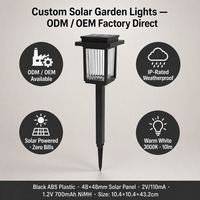 Lampe solaire à piquet pour pelouse, LED blanc chaud, étanche, pour jardin, allée, cour, parterre de fleurs, aménagement paysager