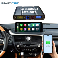 Boîtier d'interface Linux pour Lexus RX 2020-2022, CarPlay sans fil, Android Auto, module GPS, décodeur avec WiFi, autoradio style OEM