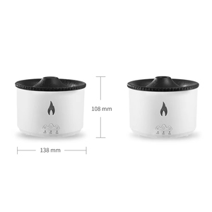 Wholesale Volcanic <b>Oil</b> <b>Diffuser</b> Jellyfish Smoke Ring Ultrasonic Atomizing Sprayer As Christmas Other Home Decor Items - Product Image 3