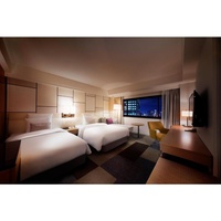Meubles de chambre d'hôtel modernes et personnalisables en métal, de qualité standard 5 étoiles Best Western, pour appartements à Foshan