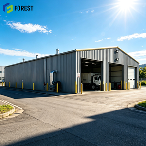 Entrepôt de stockage commercial modulaire en acier sur mesure, à haute hauteur, pour installations industrielles lourdes et dépôts - Product Image 1
