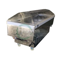 Heaven Funeral Supplies Morgue Mortuary Body Réfrigérateur Cercueil pour Cadavre Refroidissement Stockage