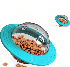 OEM sıcak satış Pet Shop Bite dayanıklı ve Durab çok fonksiyonlu köpek kedi UFO topu köpek bakımı oyuncak Pet gıda dağıtım - Product Image 4