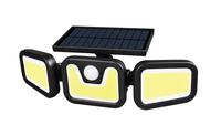 Fabricant 270 Led mur inondation lumière solaire de sécurité lampe étanche lumière solaire capteur de mouvement extérieur pour jardin cour garage
