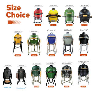 Auplex Fabricant de Barbecues au <span class=keywords><strong>Charbon</strong></span> de Bois Kamado, Grills en Céramique de 13 à 27 Pouces, Fumeurs et Barbecues d'Extérieur - Product Image 5