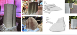 Robot d'impression 3D en béton pour la construction de maisons, de parterres de fleurs, de ponts et de paysages - Imprimante 3D de construction - Product Image 3