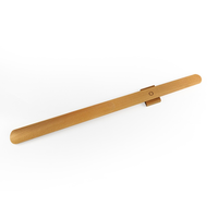Chausse-pied magnétique en bois à long manche 55 cm avec trou de suspension, aide à l'enfilage des chaussures pour seniors, facile à utiliser
