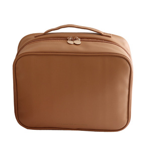 Borsa da Toilette Rettangolare Multifunzione in PU con Gancio, Design Pieghevole Comodo per Viaggi d'Affari e Bagaglio a Mano - Product Image 3