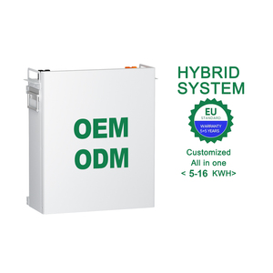 Batterie tout-en-un 51.2V 100Ah 200Ah 5kw 10kw Onduleur hybride 5kWh 15kwh Batterie Akku Batterie domestique Système de stockage d'énergie - Product Image 1