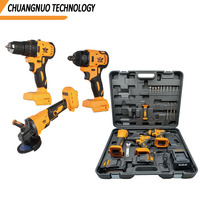 Ensemble de batteries au lithium de qualité industrielle OEM, perceuse électrique, clé à chocs, meuleuse d'angle, portable, pour bricolage domestique, ODM/OEM, directement de l'usine