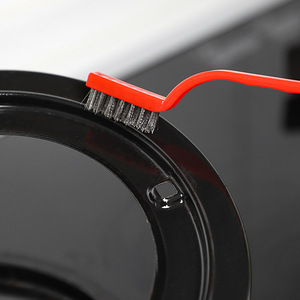 Gas Stove Cleaning <b>Brush</b> Steel <b>Wire</b> 7 Inch Multi Functional For Kitchen Stovetop Degreasing - Product Image 2