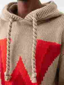 Customize High-quality Knitted Pullover Hoodies, Cotton Knitted <b>Sweaters</b> <b>Wool</b> Jacquard <b>Men's</b> <b>Sweaters</b> - Product Image 4