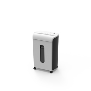 10枚裁断 クロスカット 17L 引き出し式 電動シュレッダー カード・紙用 - Product Image 4