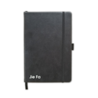 Organiseur élégant A5, couverture rigide, agenda en tissu et cuir personnalisé, journal de bien-être, carnet avec impression de logo personnalisé